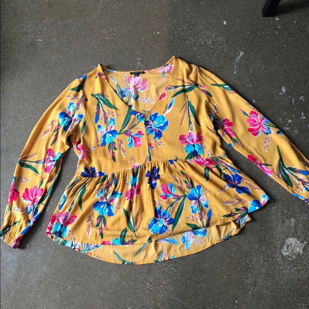 Floral blouse